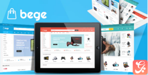 Bege - Responsive Opencart 2.3 & 3.x Theme