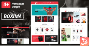 Boxima - Sport OpenCart Theme (Page Builder Layouts)