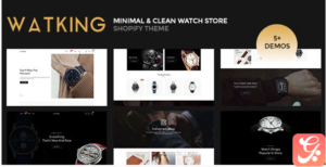 Watking – Minimal & Clean Watch Store Shopify Theme