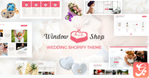 Window Shop - Wedding Shopify Store
