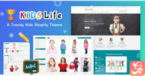 Kids Life - Toys, Children School Shopify Theme