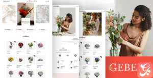 Gerbera - Florist Boutique & Decoration Store Shopify Theme