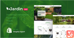 Jardin - Gardening & Houseplants Equipment Responsive Shopify Theme