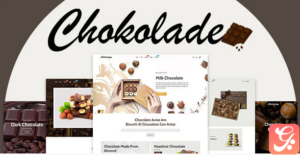 Chokolade | Chocolate Sweets & Candy And Cake Shopify Theme