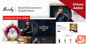 Bardy - Beard Oil Shopify Theme