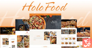 HoloFood - Fast Food & Restaurant Shopify Theme