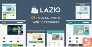 Lazio - Multipurpose Responsive Opencart 2.3 & 3.x Theme