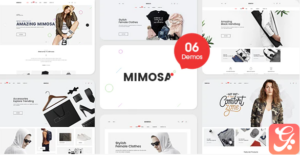 Mimosa - Responsive Fashion Opencart 3 Theme