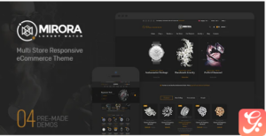 Mirora - Watch & Luxury Store Opencart Theme