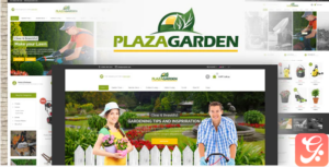 PlazaGarden - OpenCart Theme (Included Color Swatches)