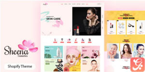 Sheena - Beauty Cosmetic Shopify Theme