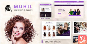 Muhil | Hair Salon, Extension & Hairdresser Shopify Theme
