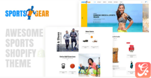 Sports Gear - Shopify Theme