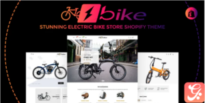 E-Bike | Stunning Electric Bicycle Store Responsive Shopify Theme