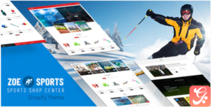 Zoe - Sports Store Shopify Theme