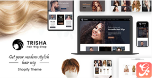 Trisha | Hair Weave, Hair Wig, Extensions Marketplace Shopify Theme