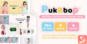 Pukabop - Kids Store and Baby Shop Shopify Theme