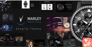 Marley | Luxury Watch Shopify Theme