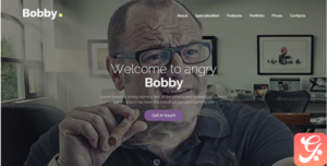 Bobby - Creative Service Unbounce Landing Page