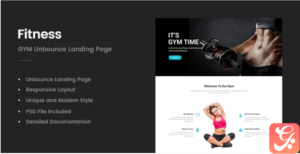 Fitness - GYM Unbounce Template