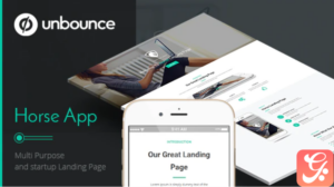 Horse App - Unbounce Landing Page