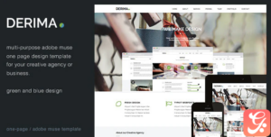 Derima - Creative One Page Multi-Purpose Template