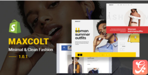 MAXCOLT – Minimal & Clean Fashion Shopify Theme