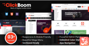 ClickBoom - Responsive Multipurpose Shopify Theme (Sections Ready)