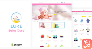 Luke - Toys Store, Baby Shopify Theme