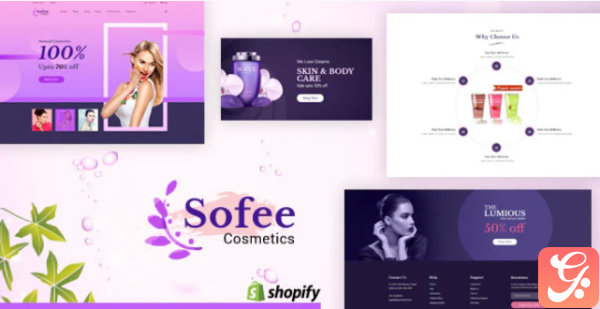 Sofee Cosmetic Skincare Shopify Theme
