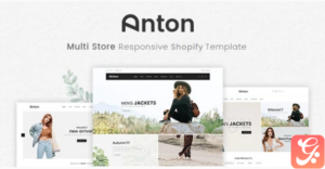 Anton - Multi Store Responsive Shopify Theme
