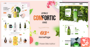 Comfortic - Clean Responsive Beauty & Cosmetic Shopify Theme