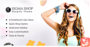 Sigma | Clean Shopify Theme