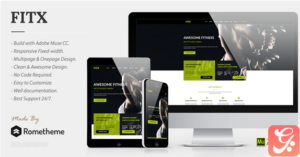 FitX - Fitness & Gym Muse Template