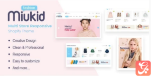 MiuKid - Multi Store Responsive Shopify Theme