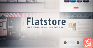 Flatstore - eCommerce Muse Template for Online Shop