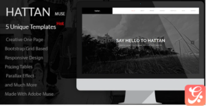 Hattan - Creative Onepage Multipurpose Template