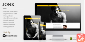 JONK - CV Resume Personal Muse Template