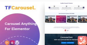 TfCarousel - Carousel Anything For Elementor 1.0.2