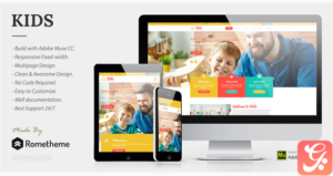 KIDS - Kindergarten and Child Care Muse Templates