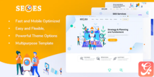 Seoes - Marketing Agency WordPress Theme