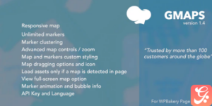 GMAPS for WPBakery Page Builder (Visual Composer) 1.4