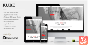 Kube - Musician, DJ, Band, Music Muse Template