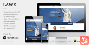 LAWE - Lawyer and Attorney Muse Template