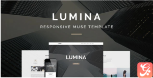 Lumina - Responsive Muse Template for Creatives & Agencies