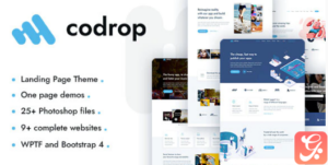Codrop - App Landing Page Theme 1.0