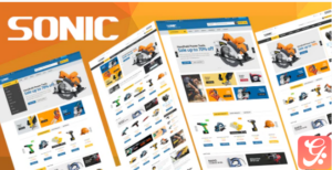 Sonic - Responsive Prestashop Theme