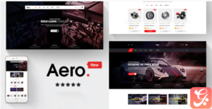 Aero - Car Accessories Responsive Prestashop 1.7 Theme