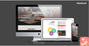 Promuse - Business Parallax Muse Template for Professionals