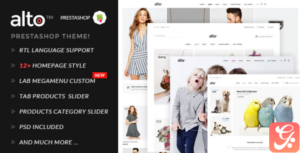 Alto Responsive Prestashop Theme